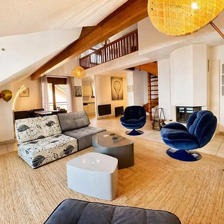 Duplex D'exception Avec Vue Et Acces Direct Au Leman - Entre Evian Et Thonon Apartment